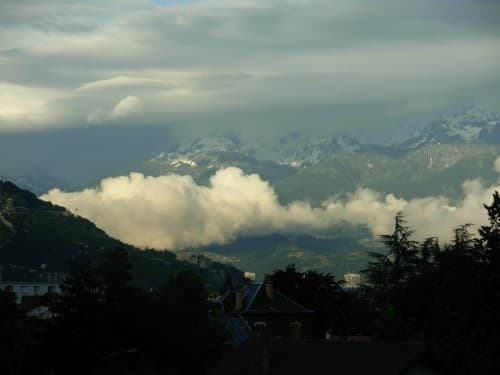 Réapparition de la neige sur belledonne