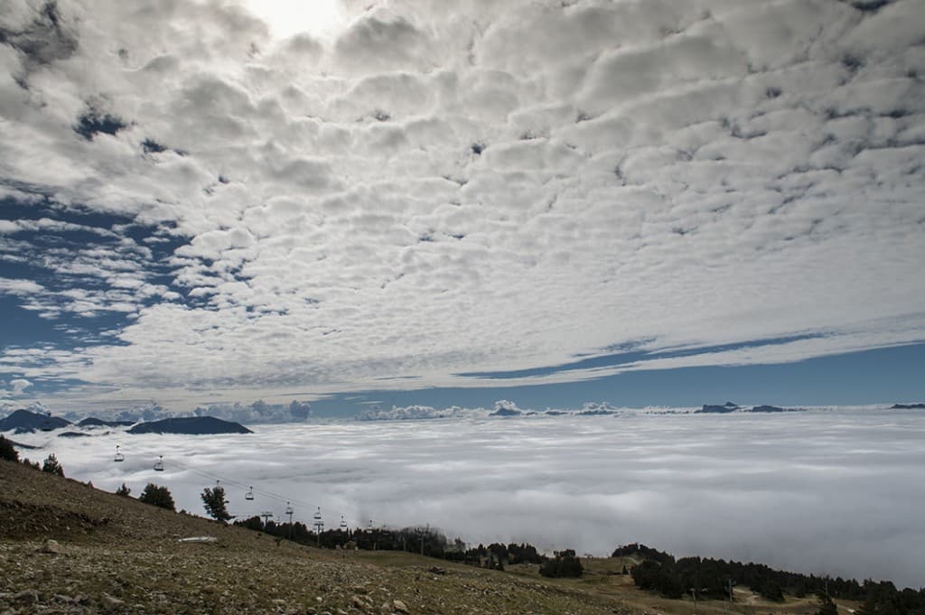 Au-dessus des nuages