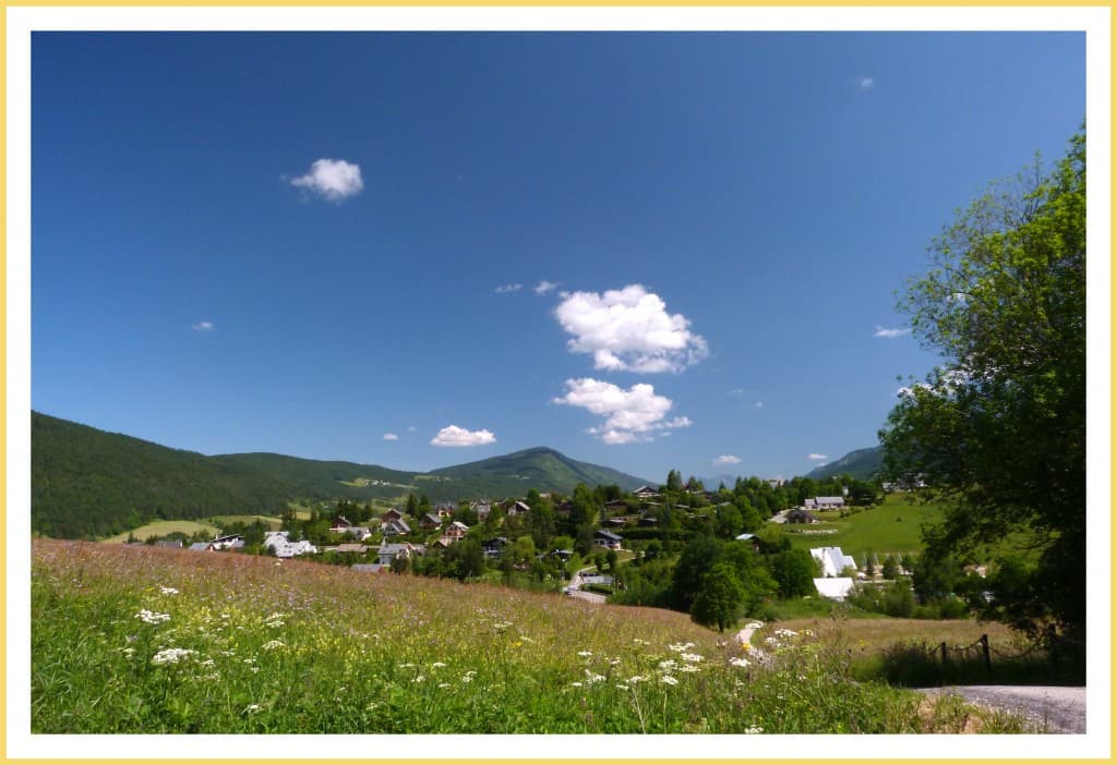 beau temps estival sur le val de Lans