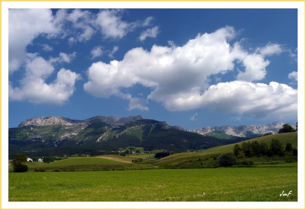 beau temps peu nuageux mais frais...