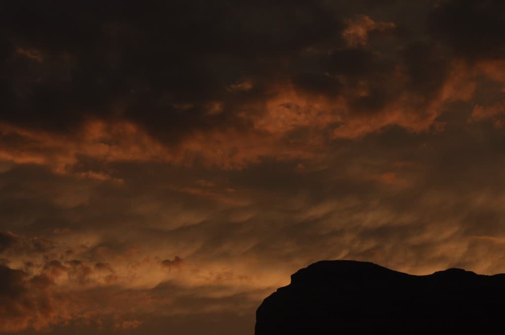 Ciel aprés l'orage en Chartreuse