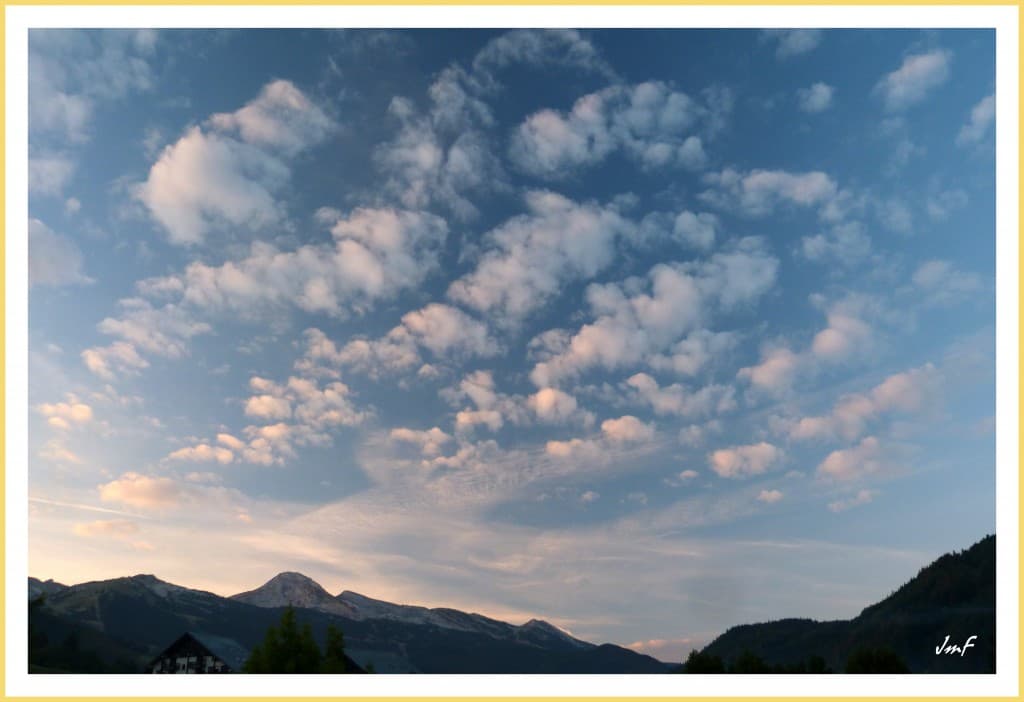 ciel pommelé