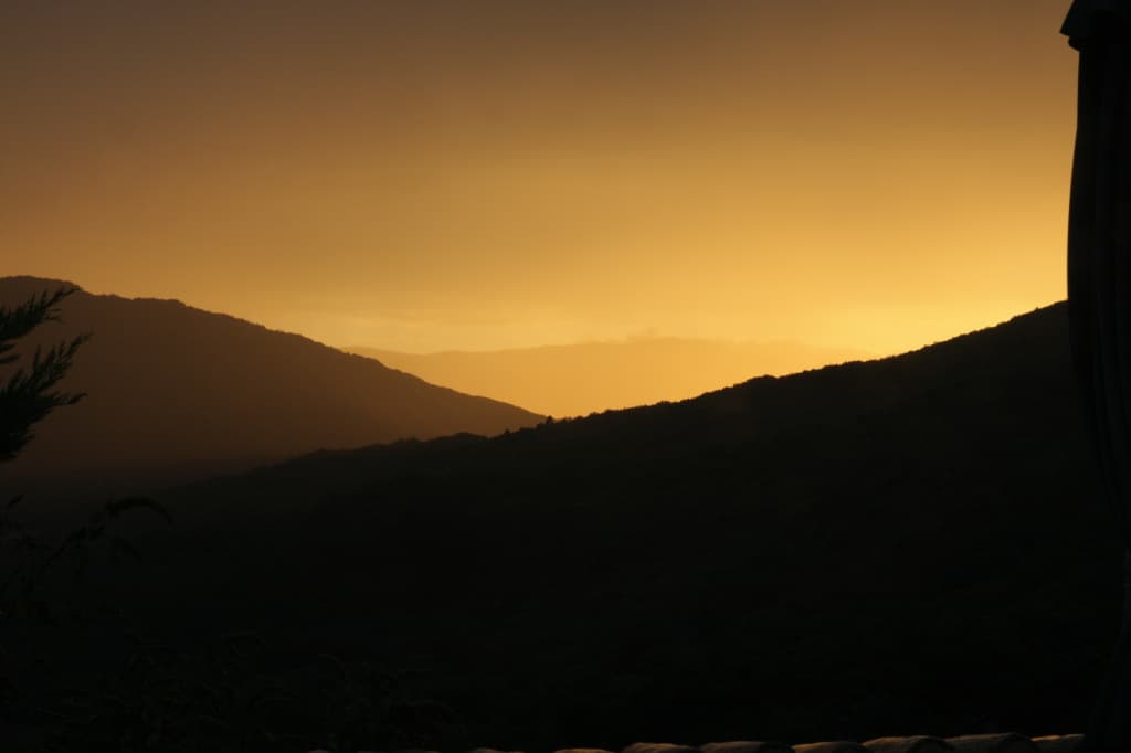 Coucher de soleil