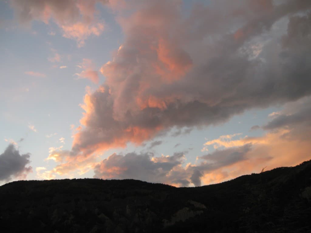 crépuscule du soir