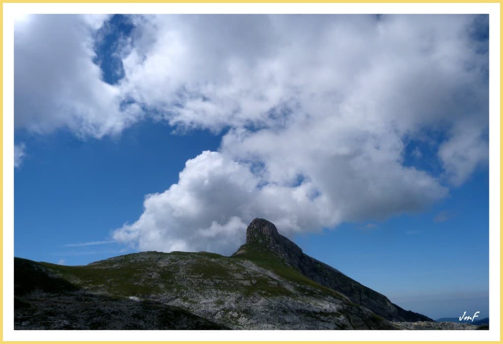 cumulus au dessus du Vercors