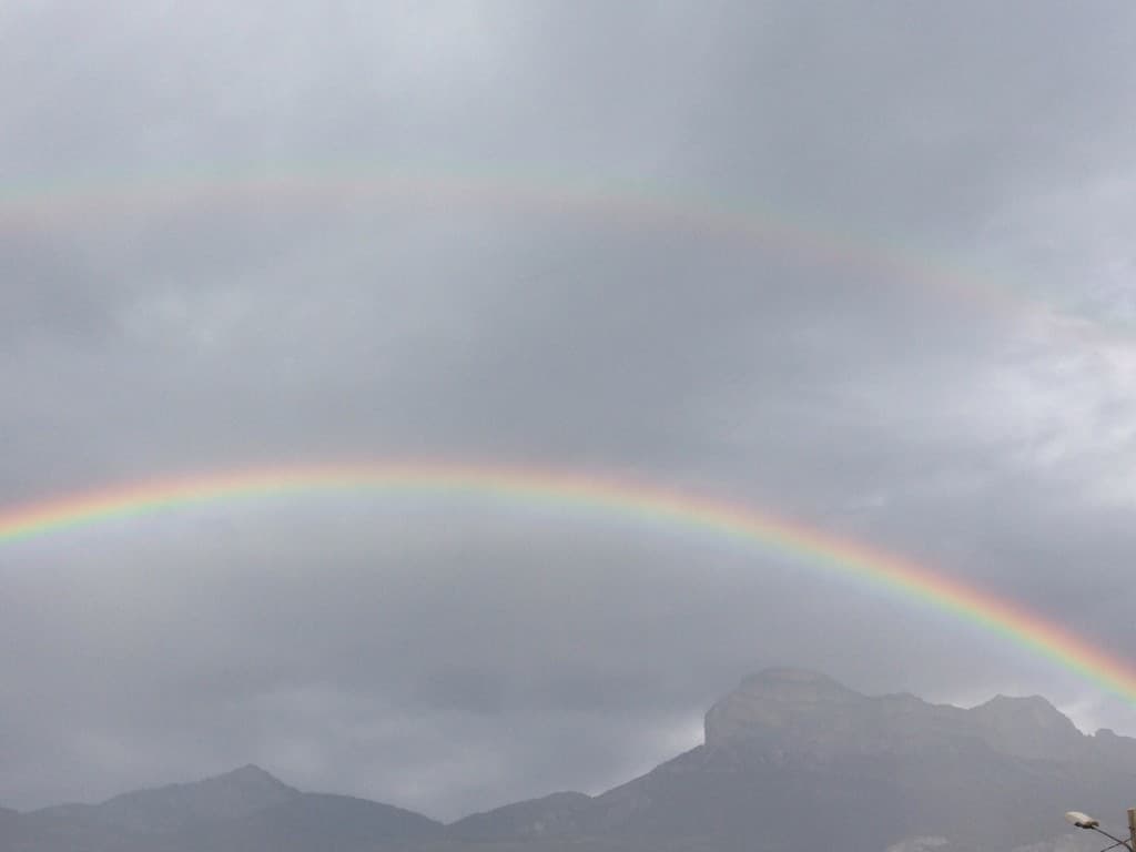 Double arc-en-ciel
