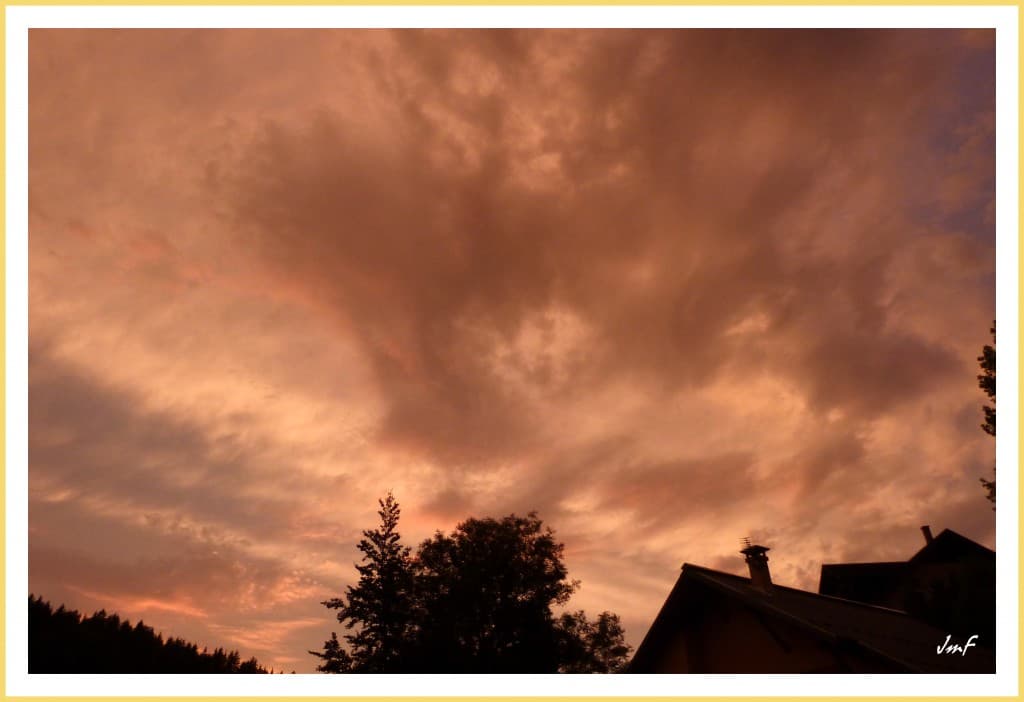 fin de  journée en couleurs 