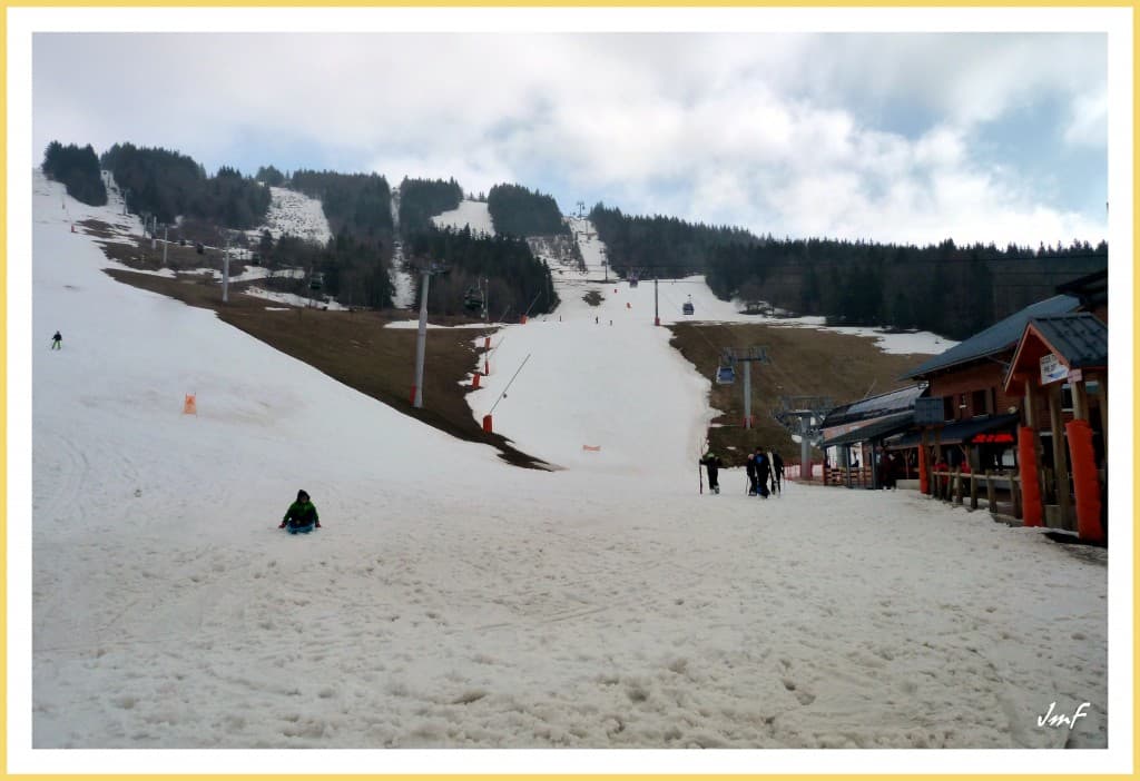 fin de saison de ski