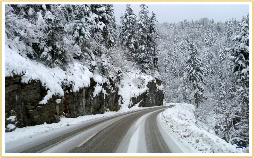 froid dans les gorges du Meaudret