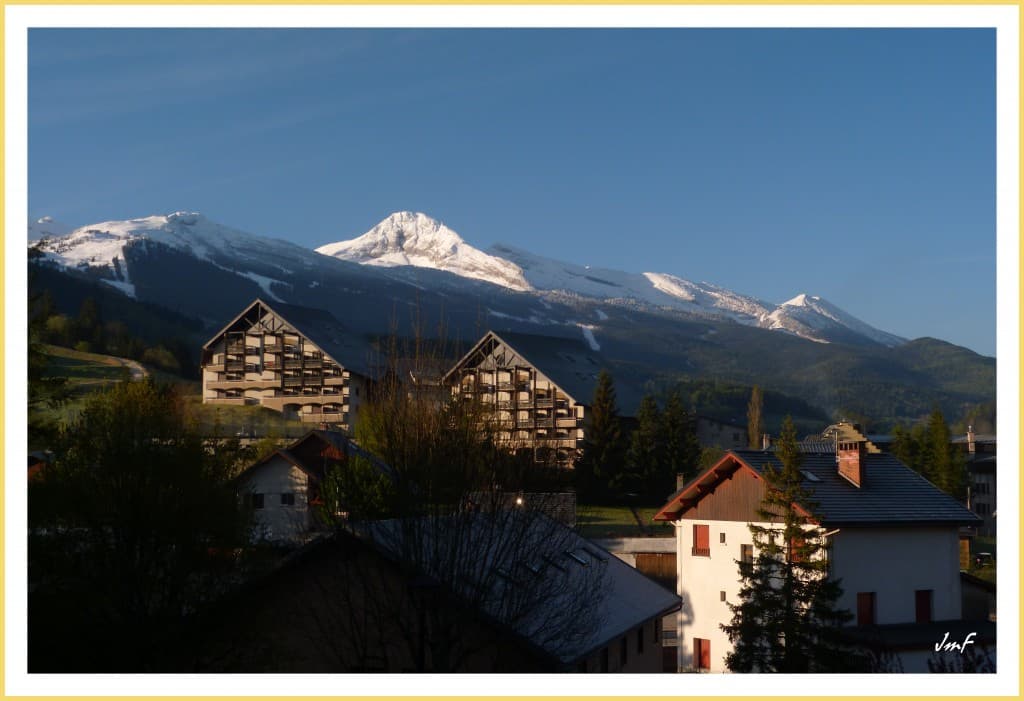 grand bleu dès le lever du jour...