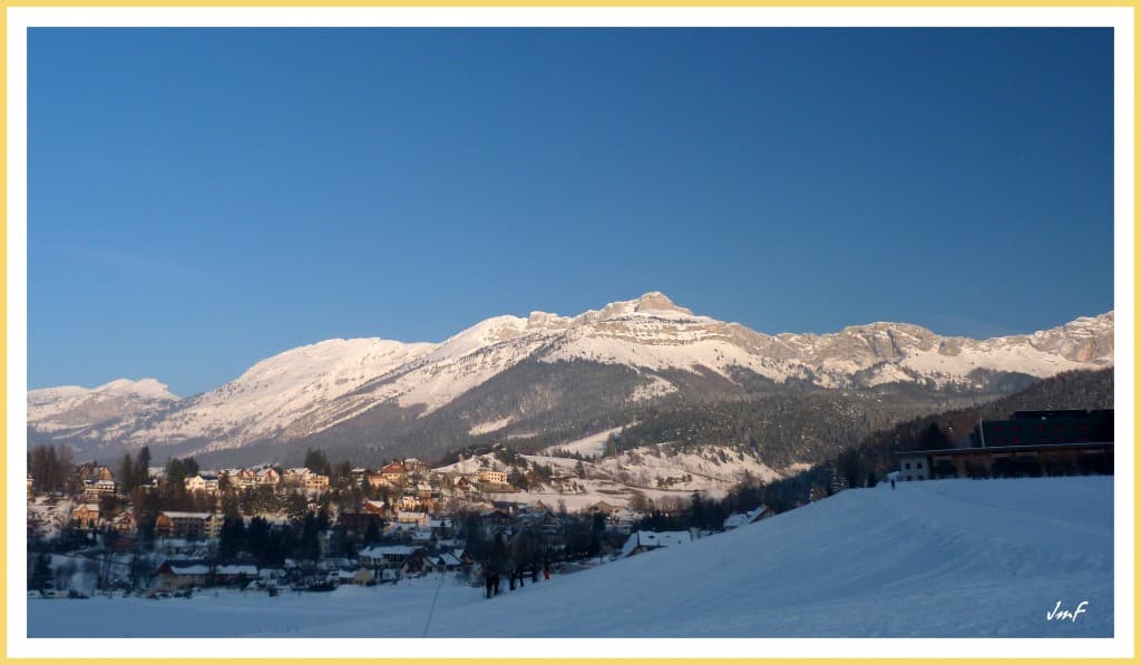 grand bleu sur le Vercors