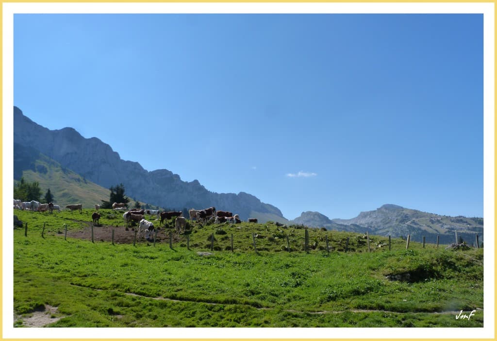 grand bleu sur le Vercors
