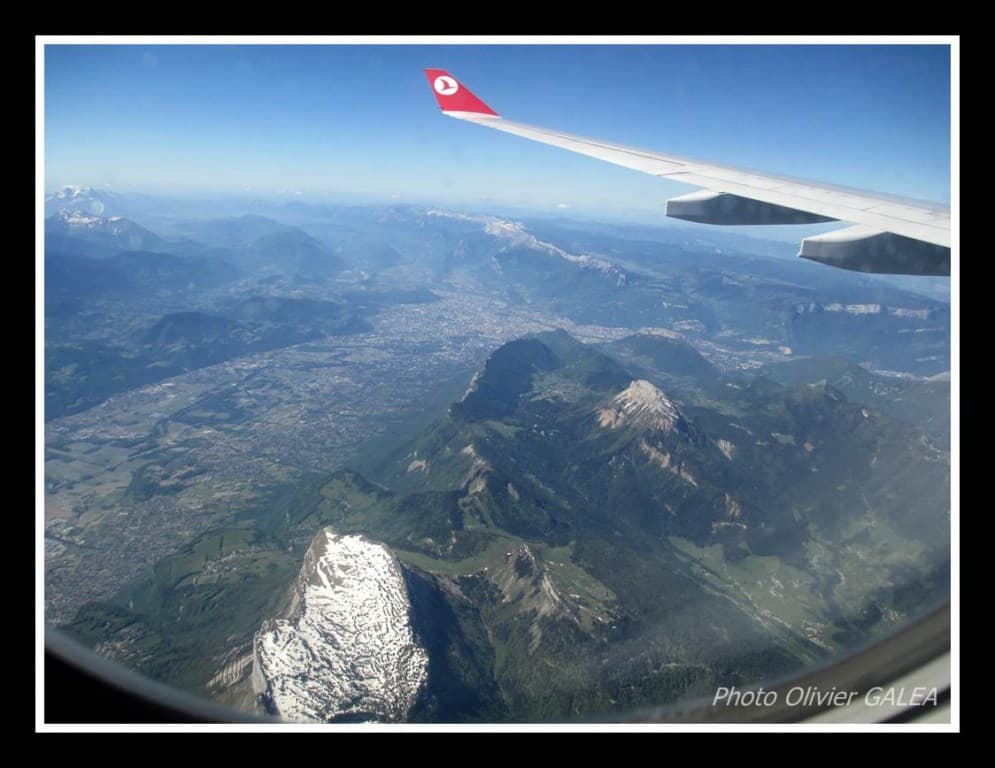 Grenoble vue du ciel