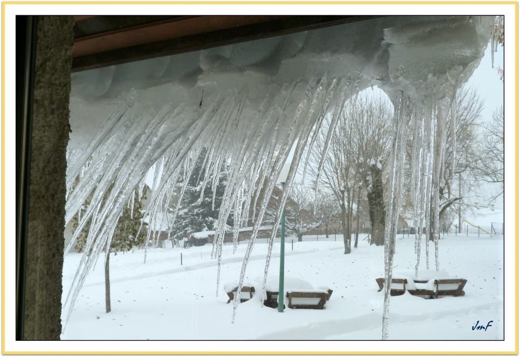 l'hiver est bien là...