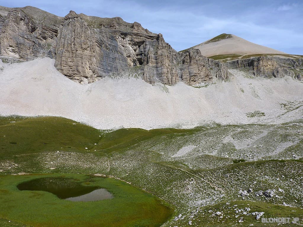 Lac du Lauzon et Tête de Vallon Pierra