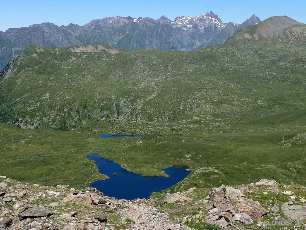Lac Fourchu, descente du Taillefer