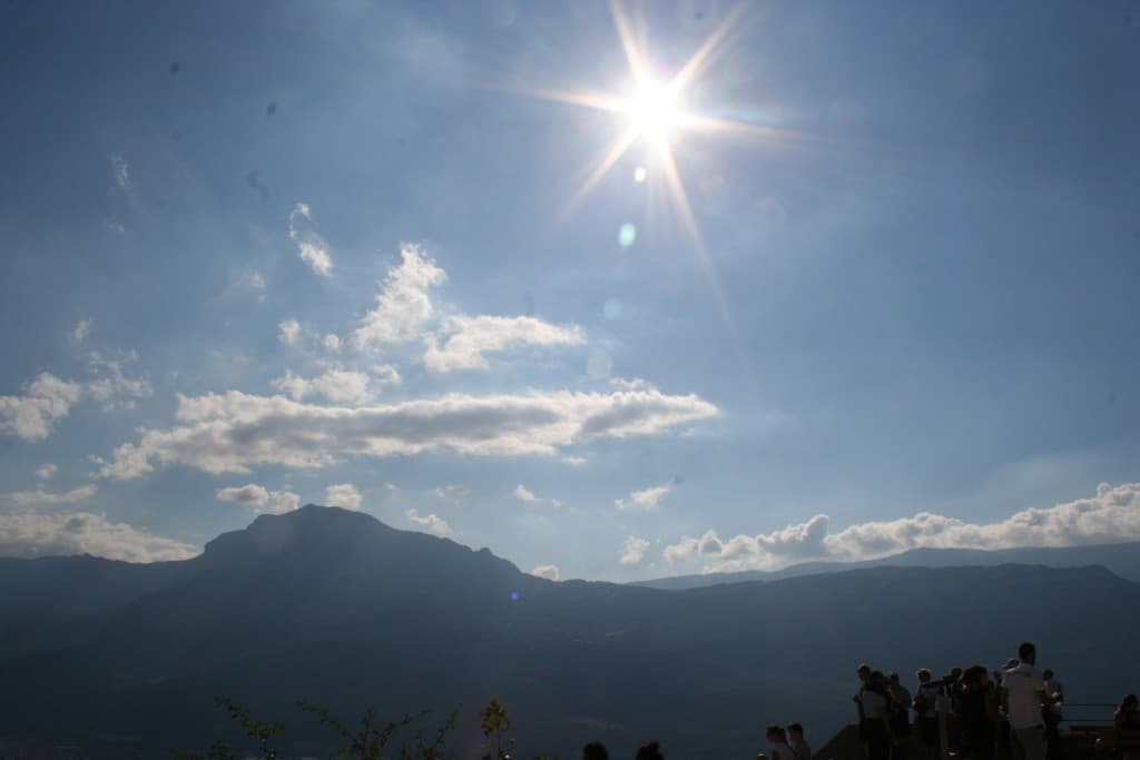 Le vercors en toile de fond(N.M)
