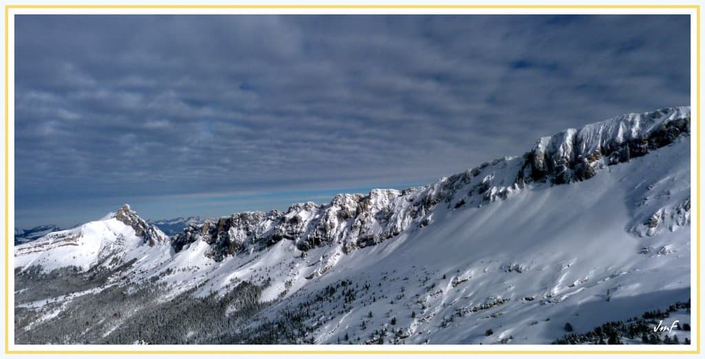 les crêtes du Vercors 