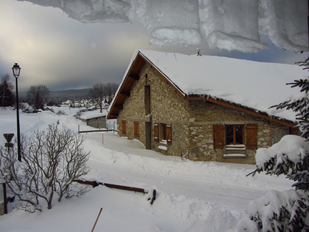 Neige en Vercors