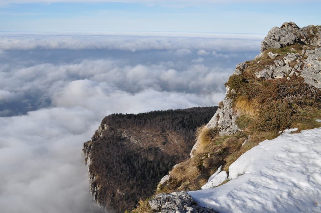Nuages dans le bas Dauphiné