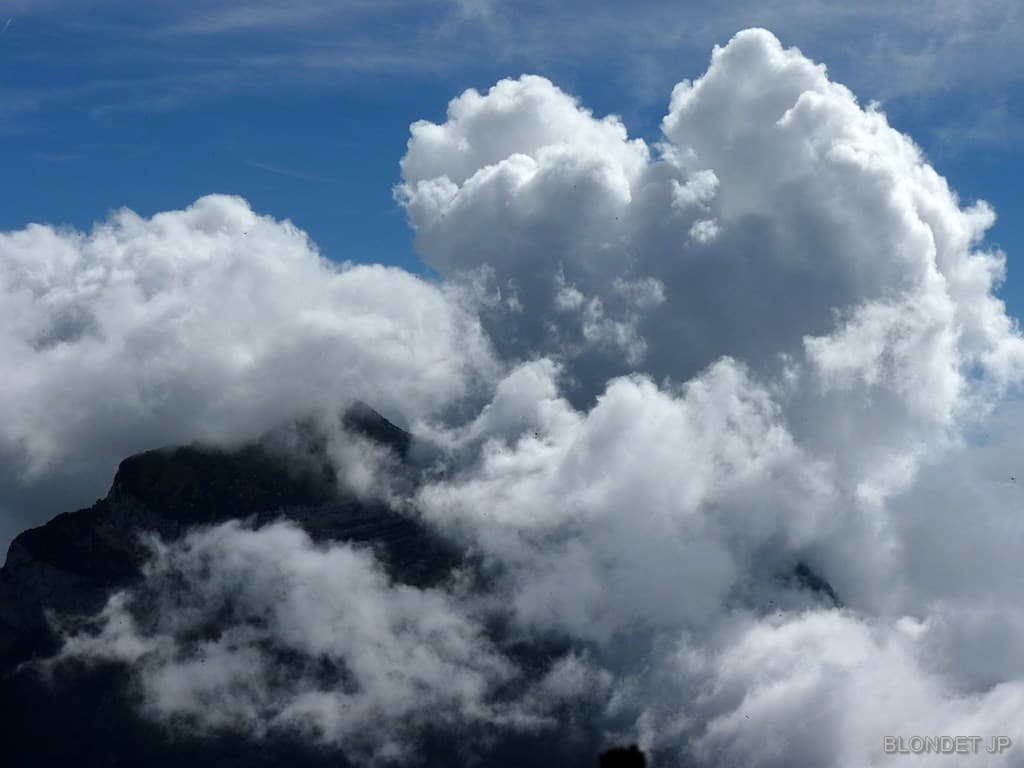 Nuages sur Chamechaude