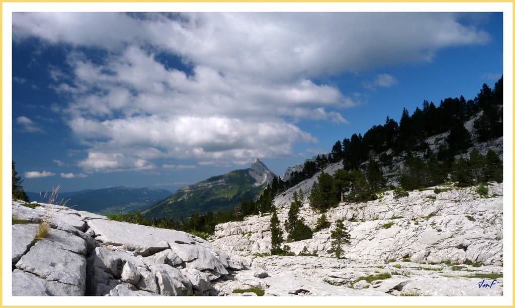 passage nuageux sur le Vercors