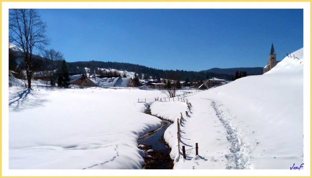 paysage hivernal