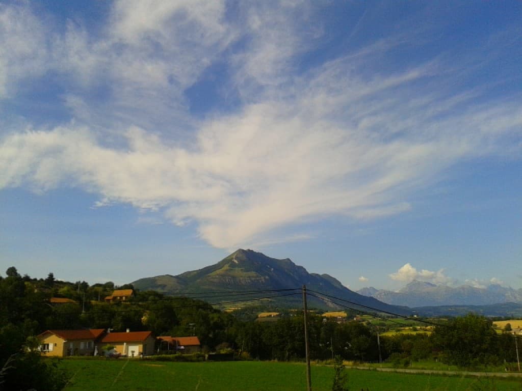 Reflet dans le ciel