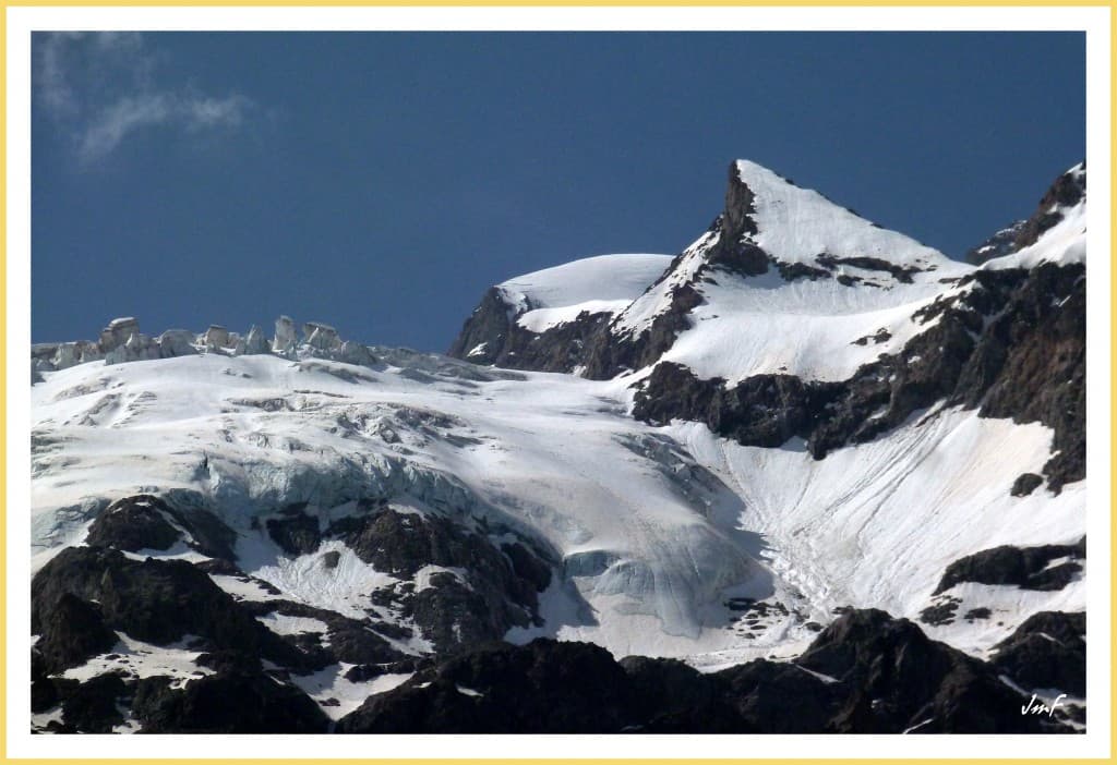séracs du glacier de la Meije