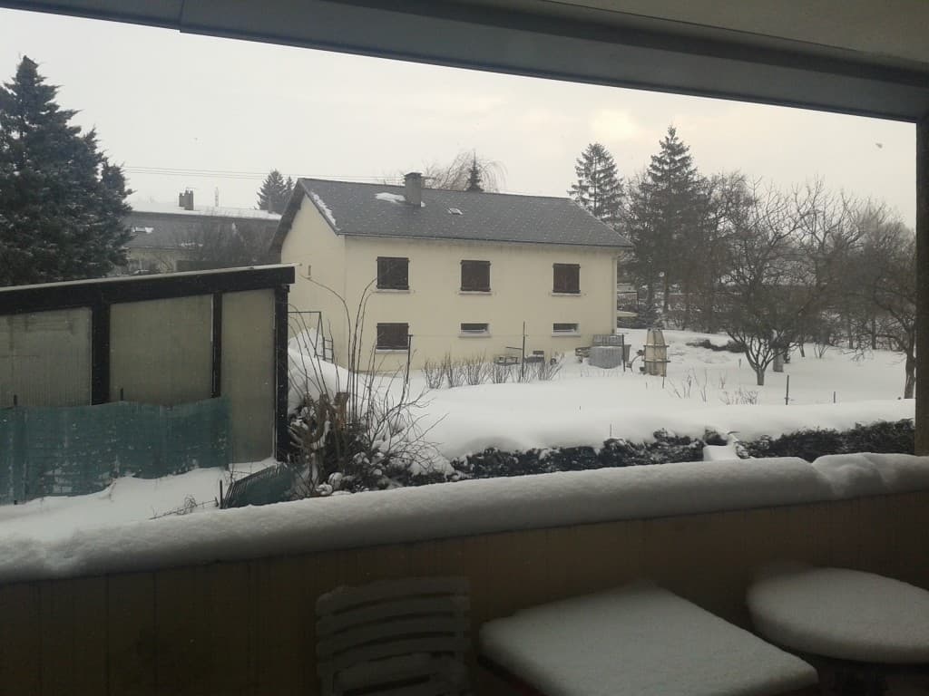 susville ce matin -8 et 20cm