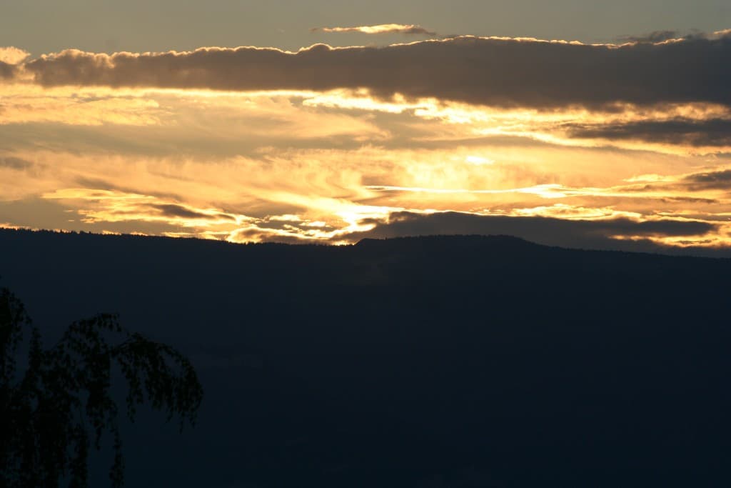 Une belle fin de journée (N.M)