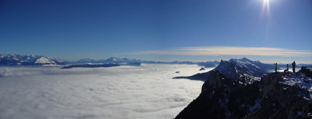 Une mer de nuages