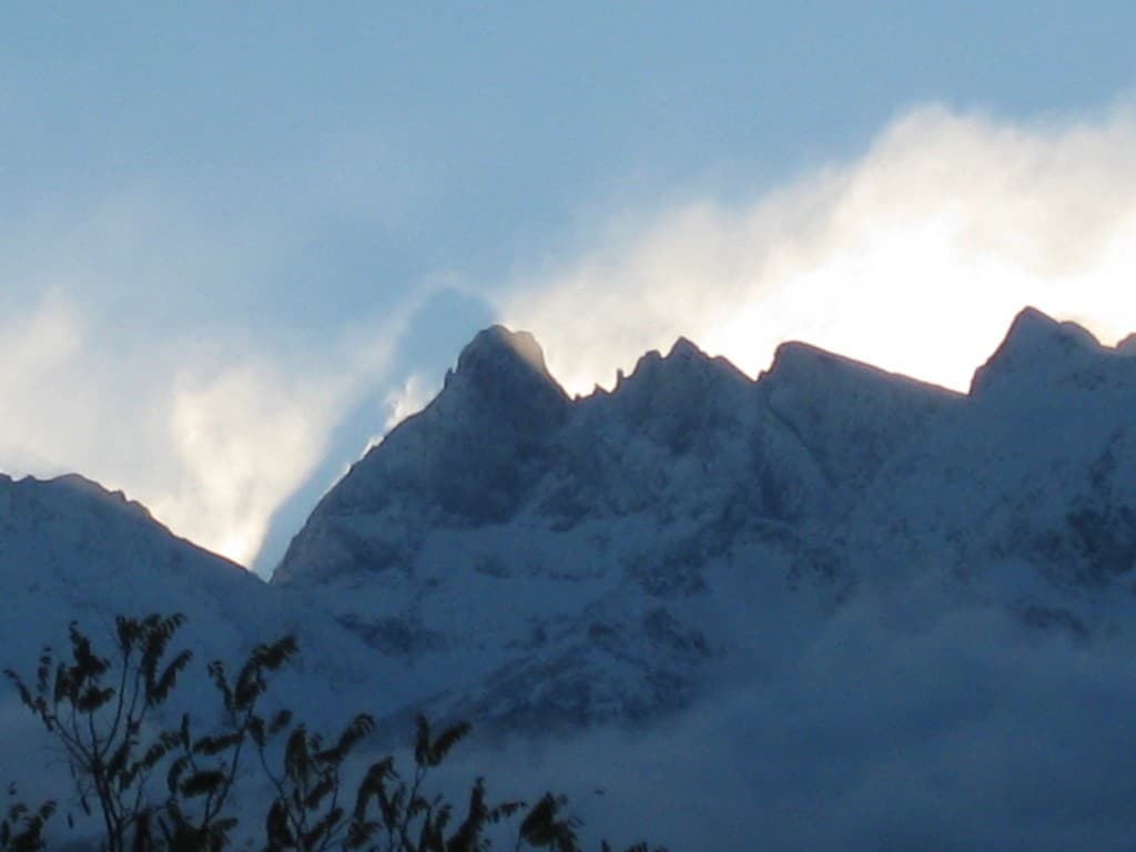 Vent du nord sur Belledonne