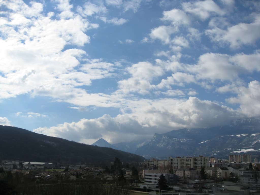Vue depuis la chambre de l'hôpital SUD