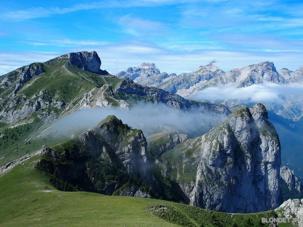Col de l'Aup et Gd Ferrand