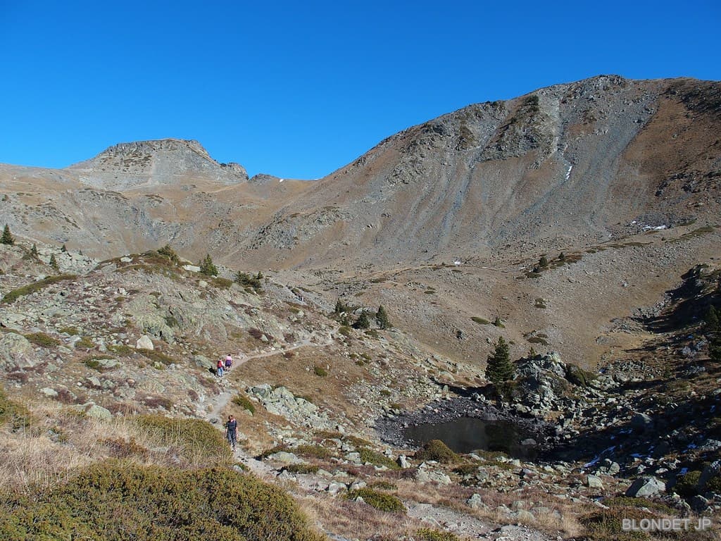 Col et sommet de la Botte