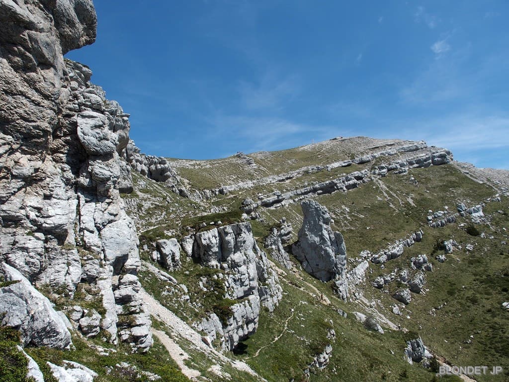 Dent de Crolles et sangle de la Barrère