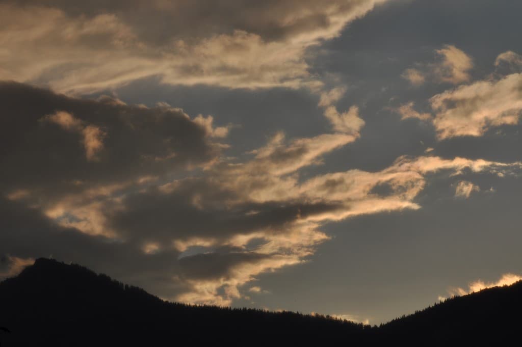 Fin de journée colorée, en Chartreuse...