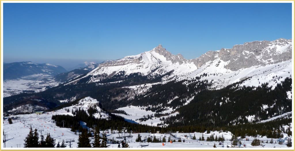grand beau sur les pistes...