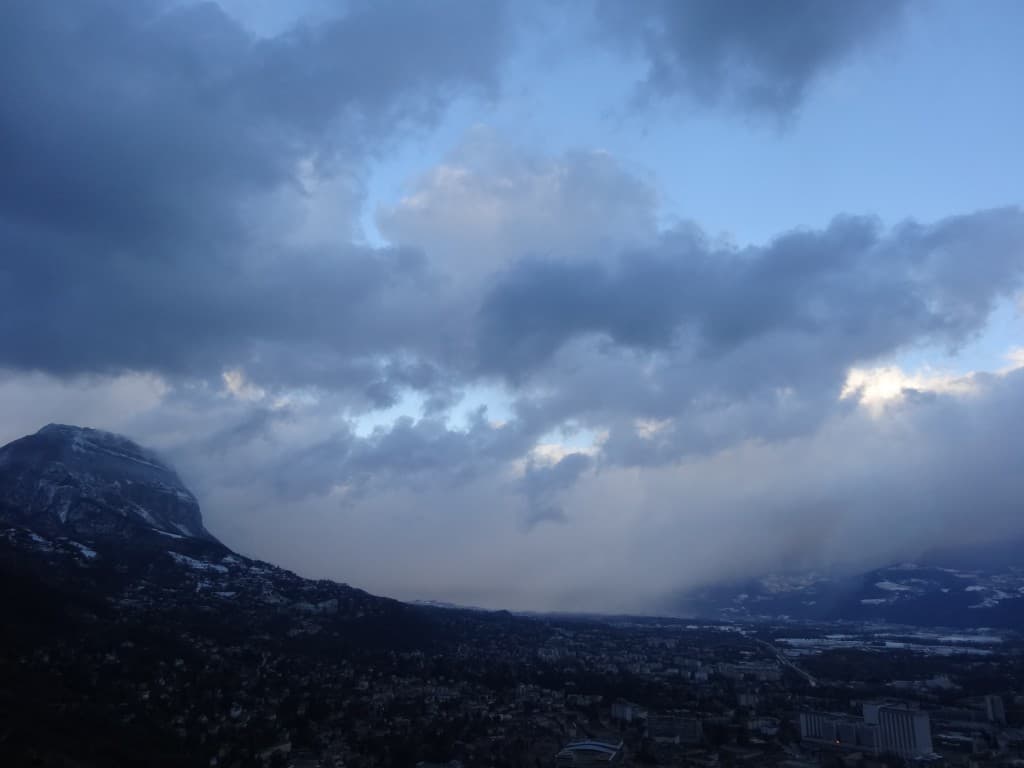 Grenoble depuis la bastille