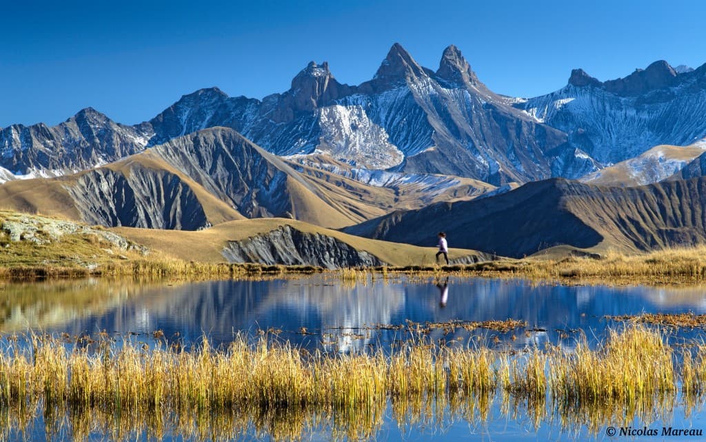 Lac Guichard et les Aiguilles d'Arves