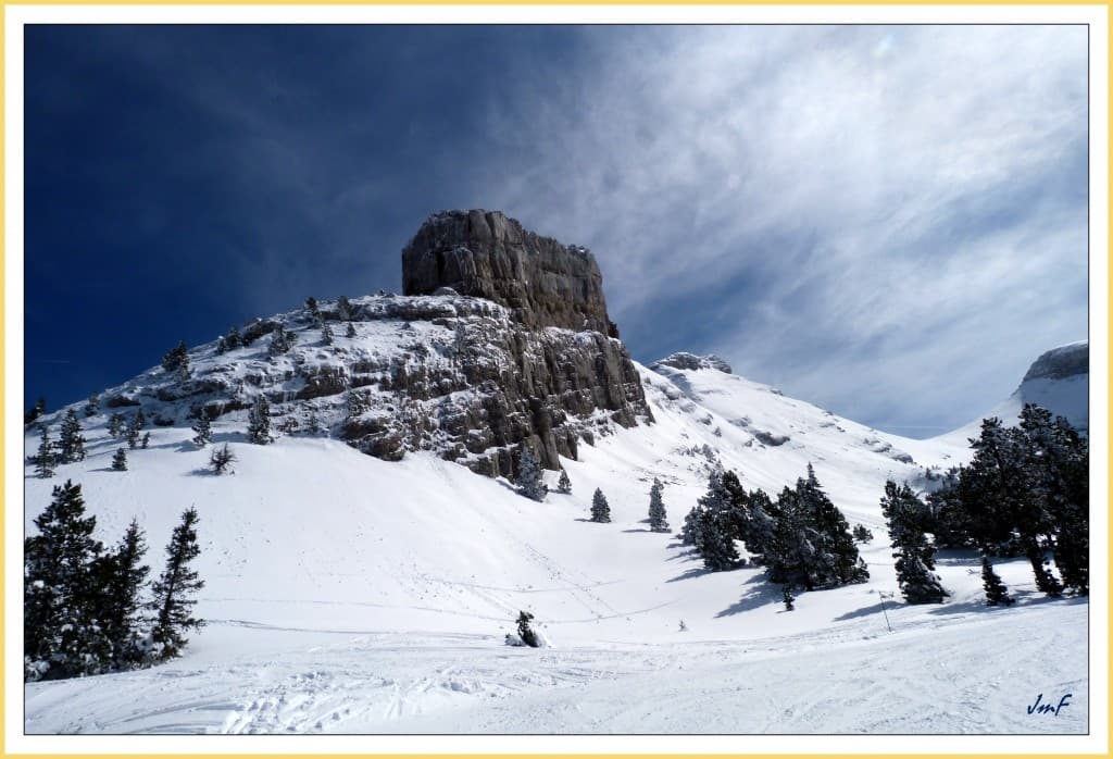 le pied Ouest de la Gde Moucherolle
