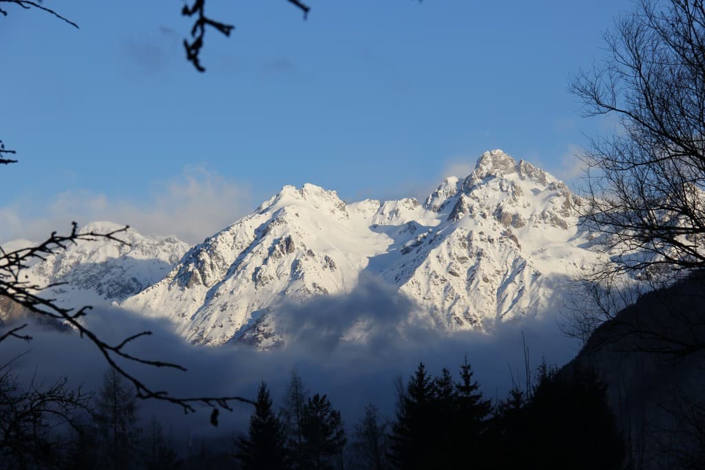 Lever de soleil sur Belledonne