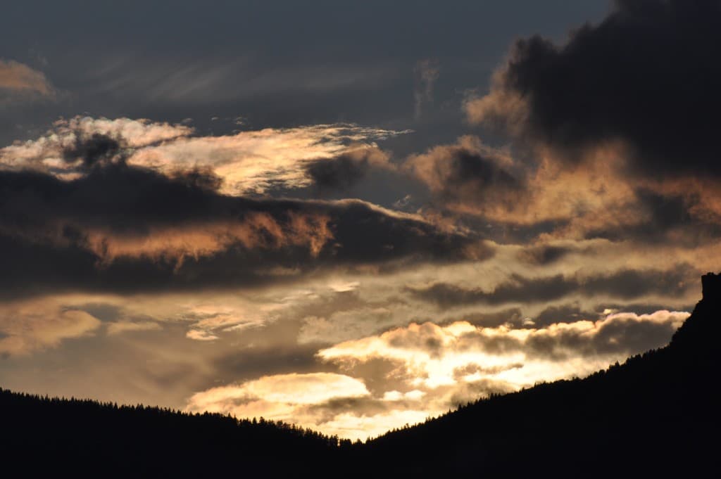 Magie des couleurs du soir...!!!