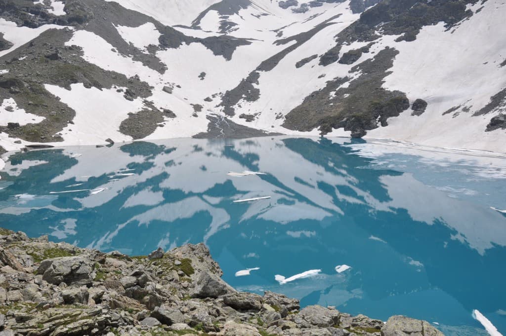 Miroir d'altitude (Lac Blanc)...