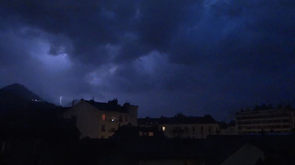 orage sur la chartreuse 
