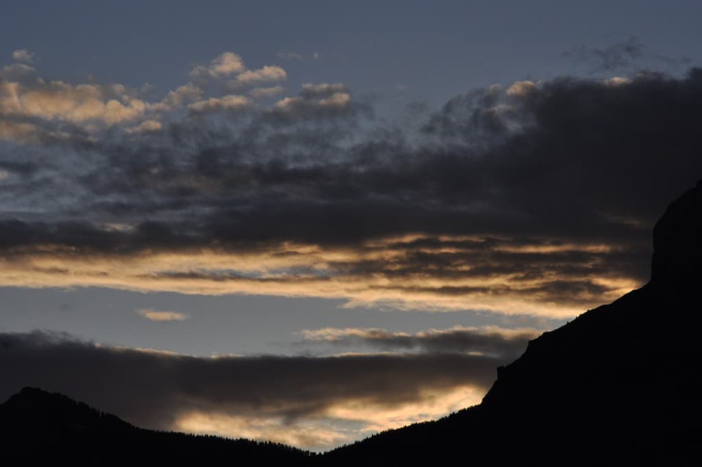 Soleil couchant en Chartreuse...