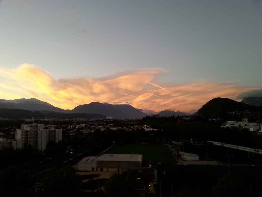 Sud de Grenoble ce matin