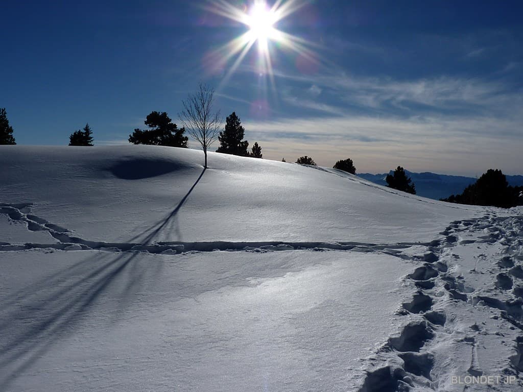 Vers le lac Achard