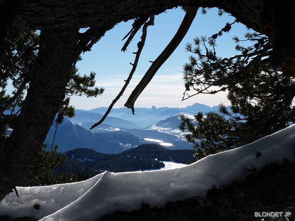 Vers le lac Achard